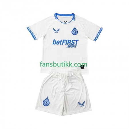 Fotballdrakt Club Brugge Barn Bortetrøye 2025-2026 Kortermet